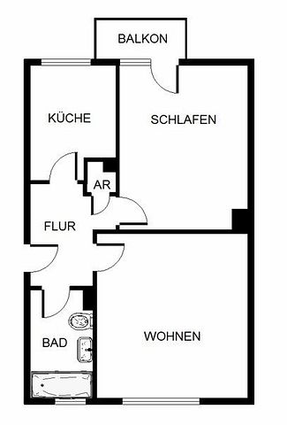 Schöner Wohnen: 2-Zimmer-Wohnung in zentraler Lage in K-Deutz - Foto 4