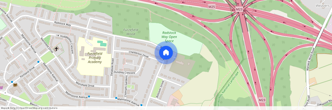 Oakley Gardens, Redhill, RH1