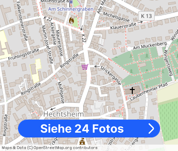 Penthousewohnung mit vier Zimmern und zwei TG-Plätzen in Hechtsheim - Foto 1