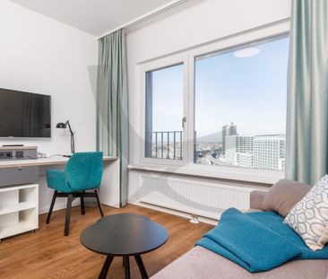 Single Studio Living im Fritz-Tower - Photo 3