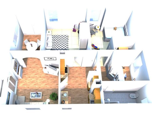 Großzügige Wohnung mit Balkon - Photo 1