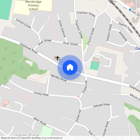 Holyhead Road, Oakengates, Telford, Shropshire, TF2