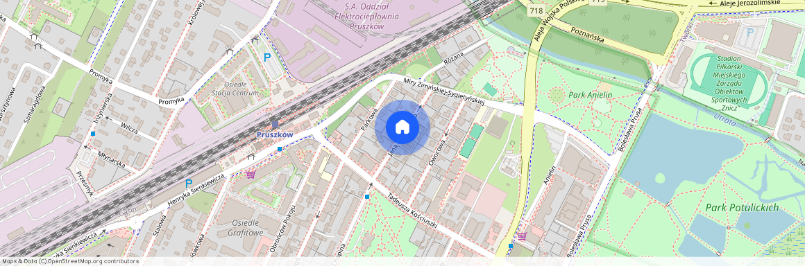 ul. Jana Sobieskiego, Pruszków, pruszkowski, mazowieckie