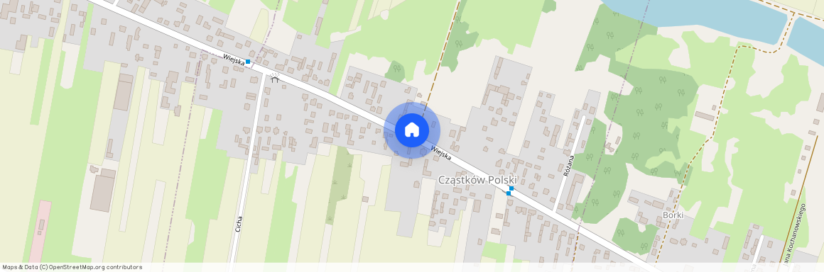 Nowodworski, (pow.), Czosnów, (gm.), Cząstków, Polski, Wiejska