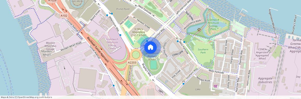 Faraday Lodge, Greenwich Millennium Village, Renaissance Walk, Greenwich, O2, London, SE10 0QL