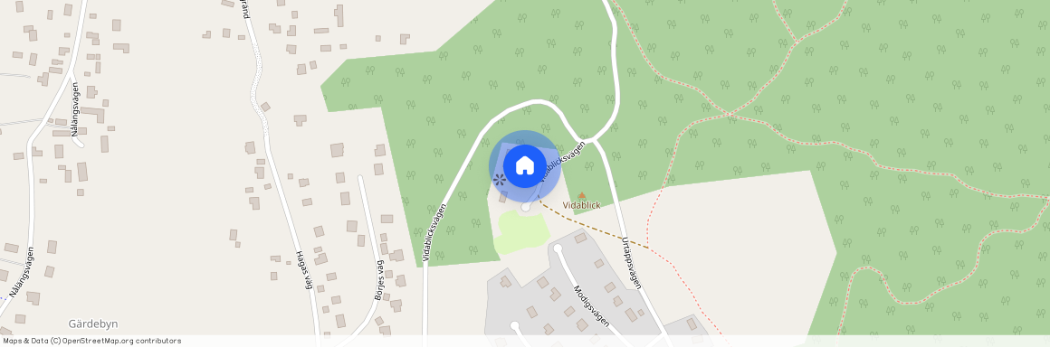 Vidablick, Rösgången