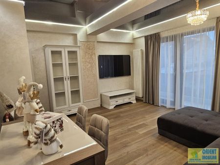 Faleza Nord, decomandat, 2 camere, etaj 1, 70mp, mobilat modern - Fotografie 5