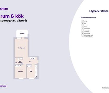 Gulsporregatan 3 A, Västerås - Foto 1