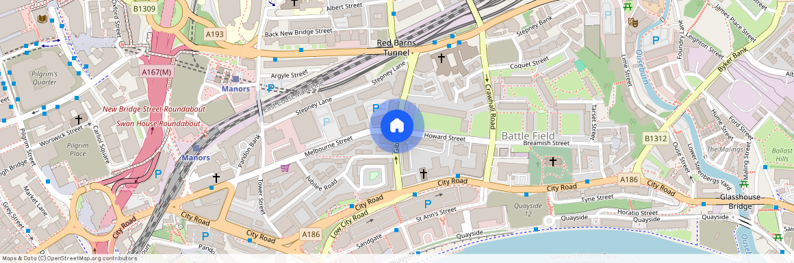 Melbourne Court, Howard Street, Newcastle Upon Tyne