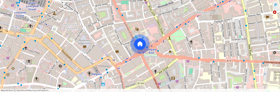 10 Rope Walk Garden, Commercial Street, Aldgate, London, E1 1DD