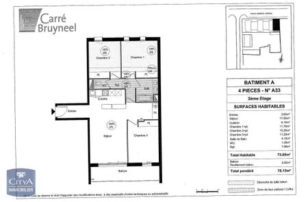 Location Appartement 4 pièces 78m² ROUBAIX 59100 - Photo 5
