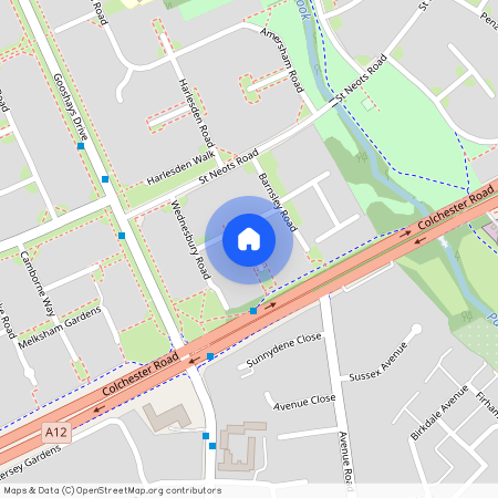 Wednesbury Green, Romford RM3