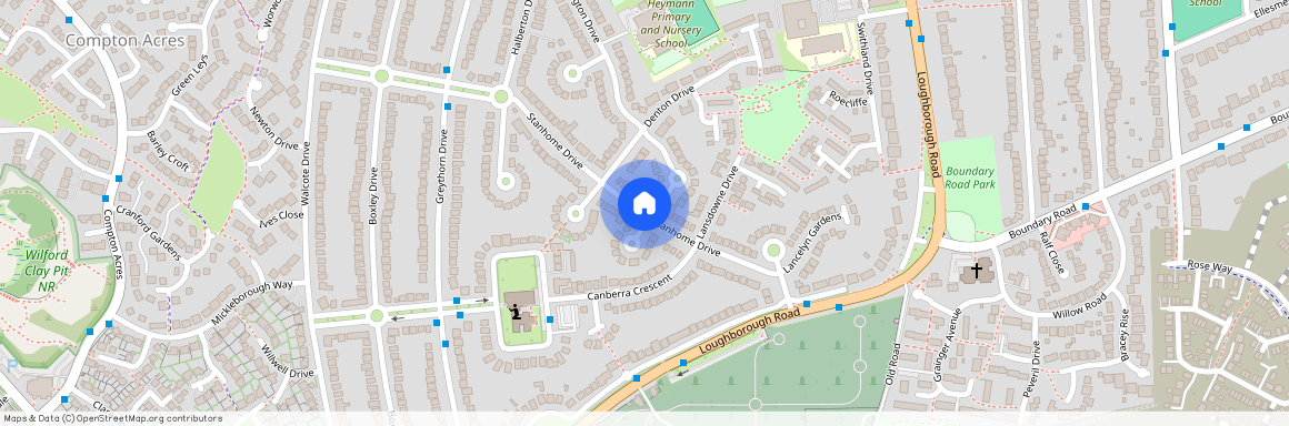 Stanhome Drive, West Bridgford, Nottingham, Nottinghamshire, NG2