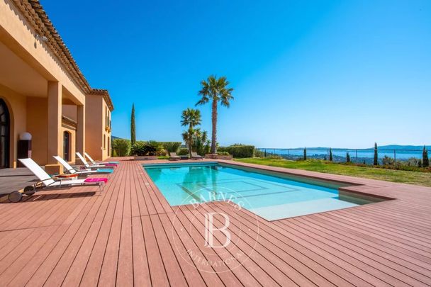 LOCATION SAISONNIÈRE - GOLFE DE SAINT-TROPEZ/GRIMAUD - VILLA 5 CHAMBRES - PISCINE - VUE MER PANORAMIQUE - Photo 1