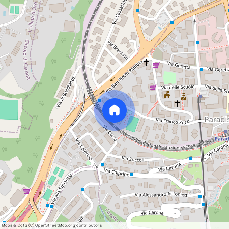 Via Zorzi 39 a, 6900 Paradiso