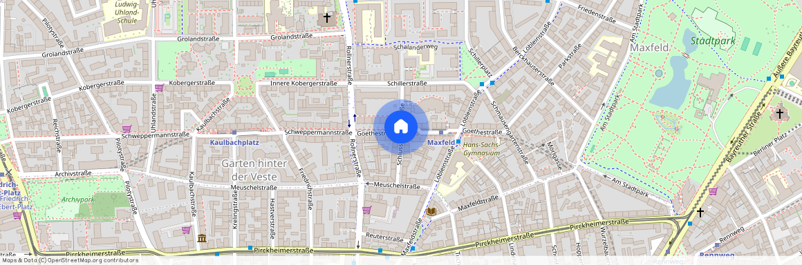 Schlüsselfelderstr. 4, 90409 Nürnberg OT Gärten h.d.Veste