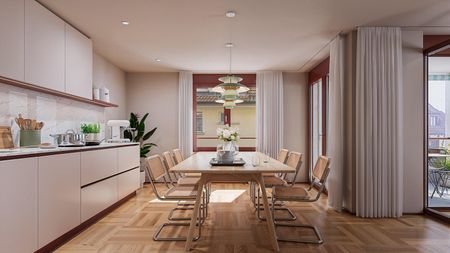 "Moderne 3.5- Zimmer - Attika-Wohnung mit zwei Terrassen" - Foto 4
