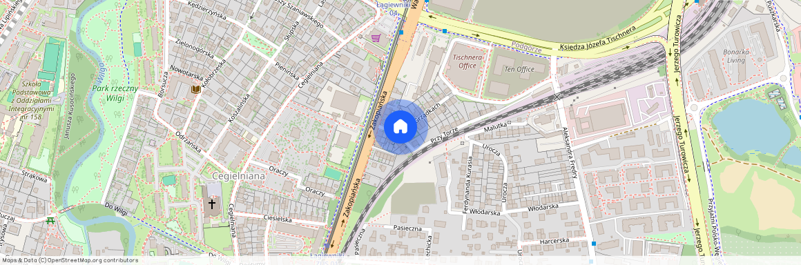 Ogrodniki, Kraków, Łagiewniki