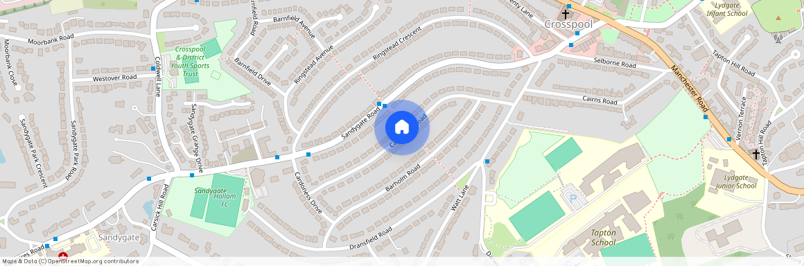 Cardoness Road, Crosspool, S10