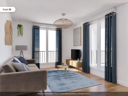 location Appartement T4 DE 81.5m² À BOBIGNY - Photo 1