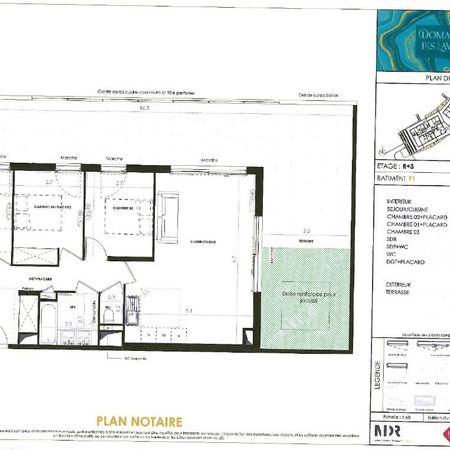 T4 neuf meublé avec terrasse et double stationnement - Photo 3