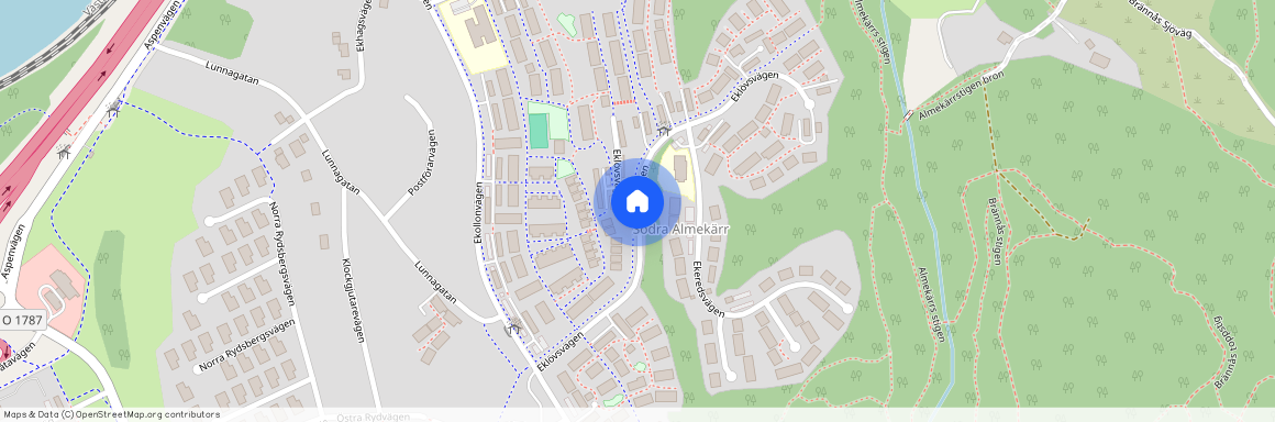 Eklövsvägen, Lerum