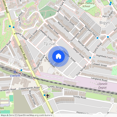 Cradock Street, Llanelli, Carmarthenshire