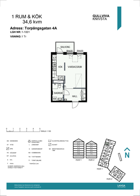 Torpängsgatan 4A, 74130, Knivsta - Photo 1
