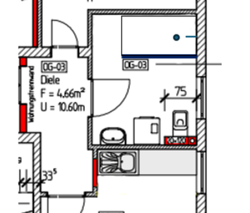 1/2-Zimmerwohnung in Immenhausen - Photo 1