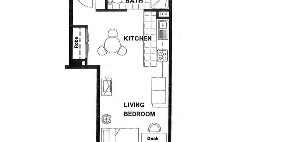 Studio Apartment - Photo 3