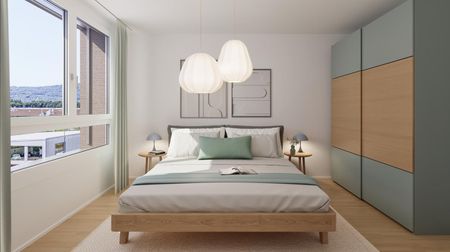 2.5 Zimmer, 72 m², 3. Stock - Foto 4