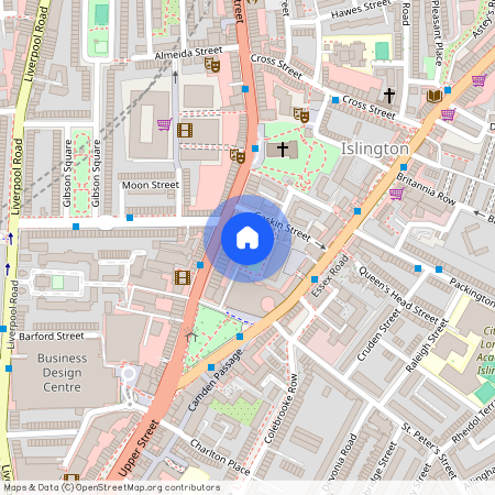 Moore Court, Anderson Square, Angel, London