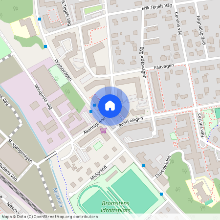 Gerda Bergstrands väg 3, Bromsten