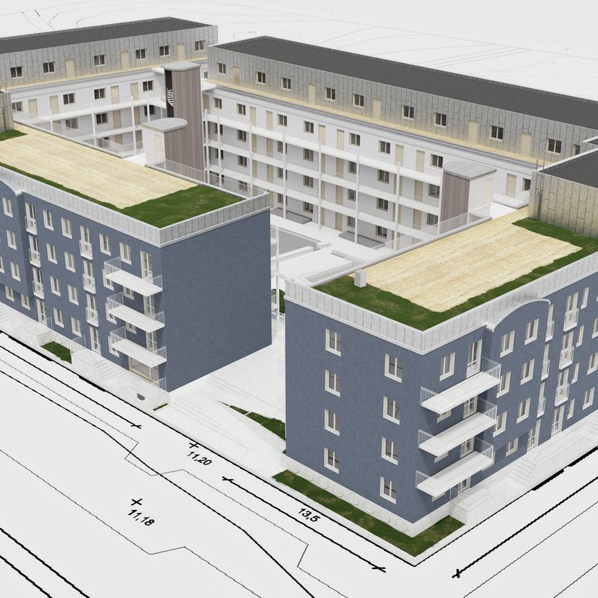 Stadsvillan - BM Husen - A1101 - Photo 1