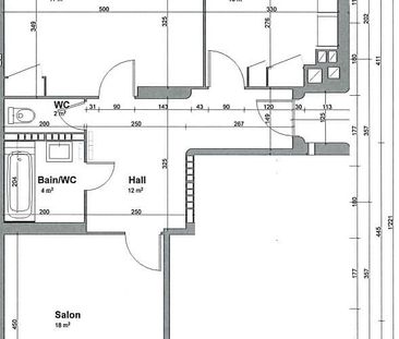 3 Zimmer, 63 m², 6. Stock - Foto 5
