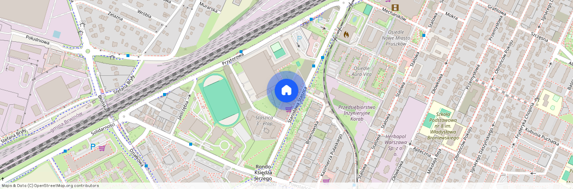 Pruszków, Stanisława Staszica