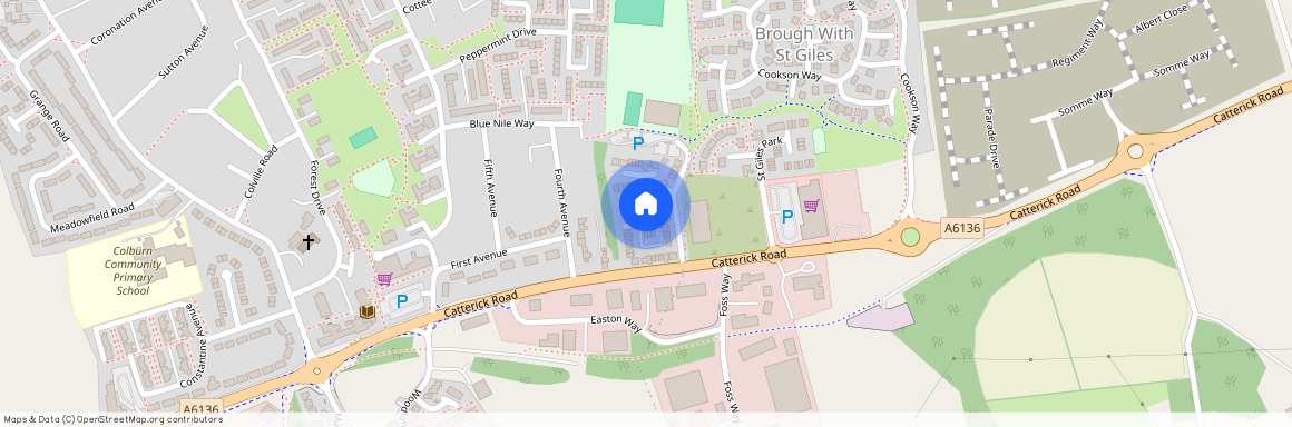 St. Cuthberts Close, Colburn