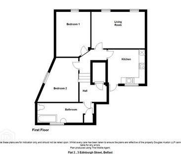 Flat 2, 3 Edinburgh Street, Belfast, BT9 7DS - Photo 4