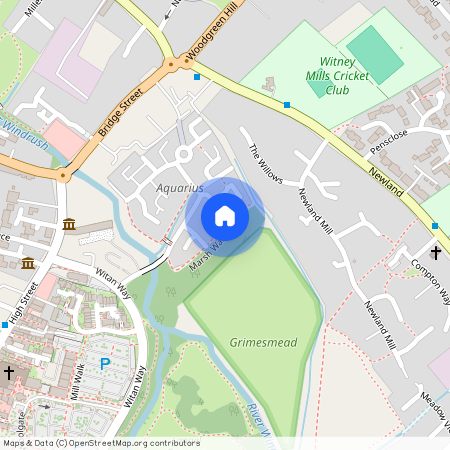 Marsh Walk, Aquarius, Witney, Oxfordshire, OX28