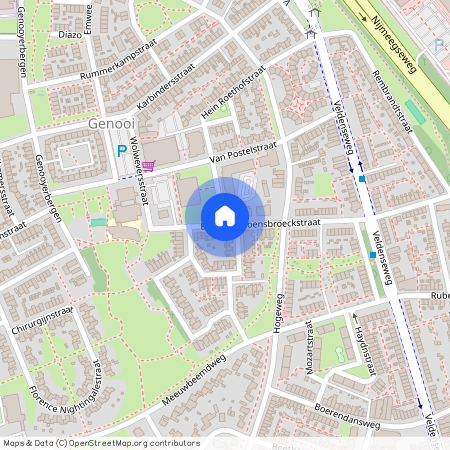 't Zand, 5914 BP, Bisschop Hoensbroeckstraat, Venlo