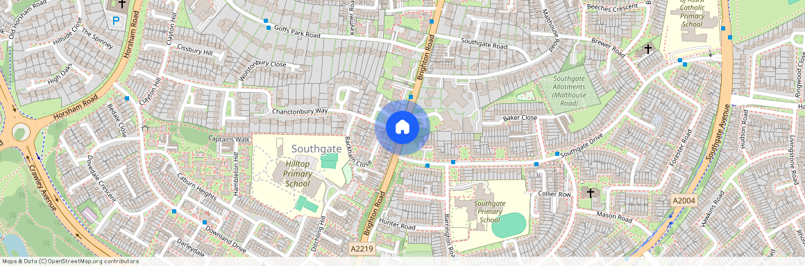 Brighton Road, Crawley, RH10