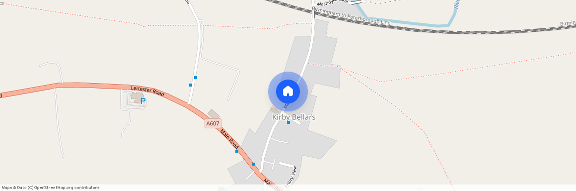 Main Street, Kirby Bellars, LE14