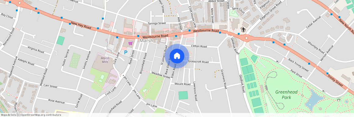 Eldon Road, Huddersfield, West Yorkshire, UK, HD1