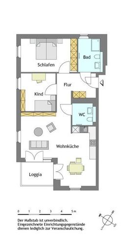 3-Zimmer-Wohnung in Mülheim-Winkhausen - Foto 2