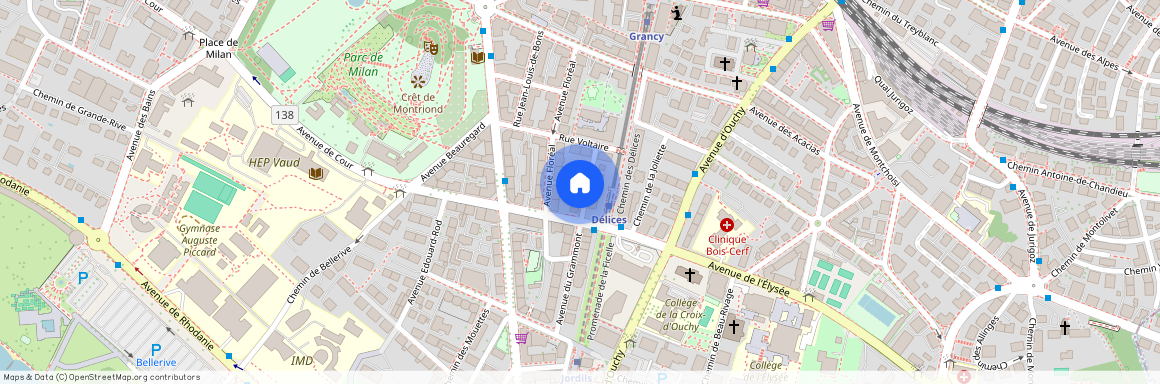 1007, Lausanne, Avenue du Grammont, 4