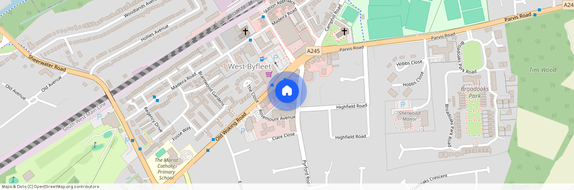 West Byfleet, Surrey, KT14