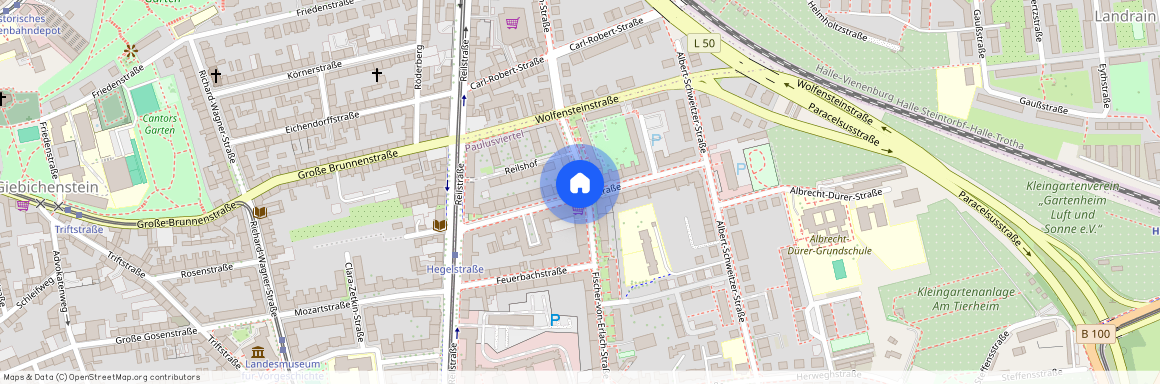 Hegelstraße, 06114, Hegelstraße    Halle