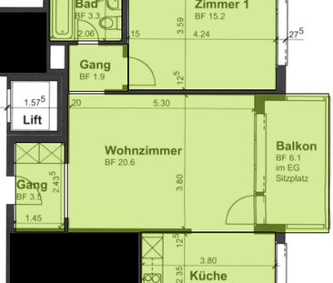 2.5-Zimmerwohnung im 1. OG - Photo 6