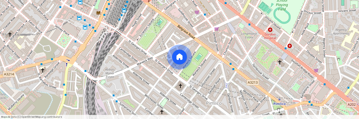 Pimlico, Warwick Square, SW1V 2AB, London