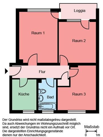 Attraktive Erdgeschosswohnung mit Duschbad (3 Zimmer) in Menden - Photo 2